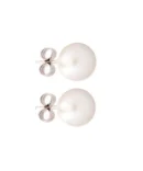 Kolczyki srebrne sztyfty z perła