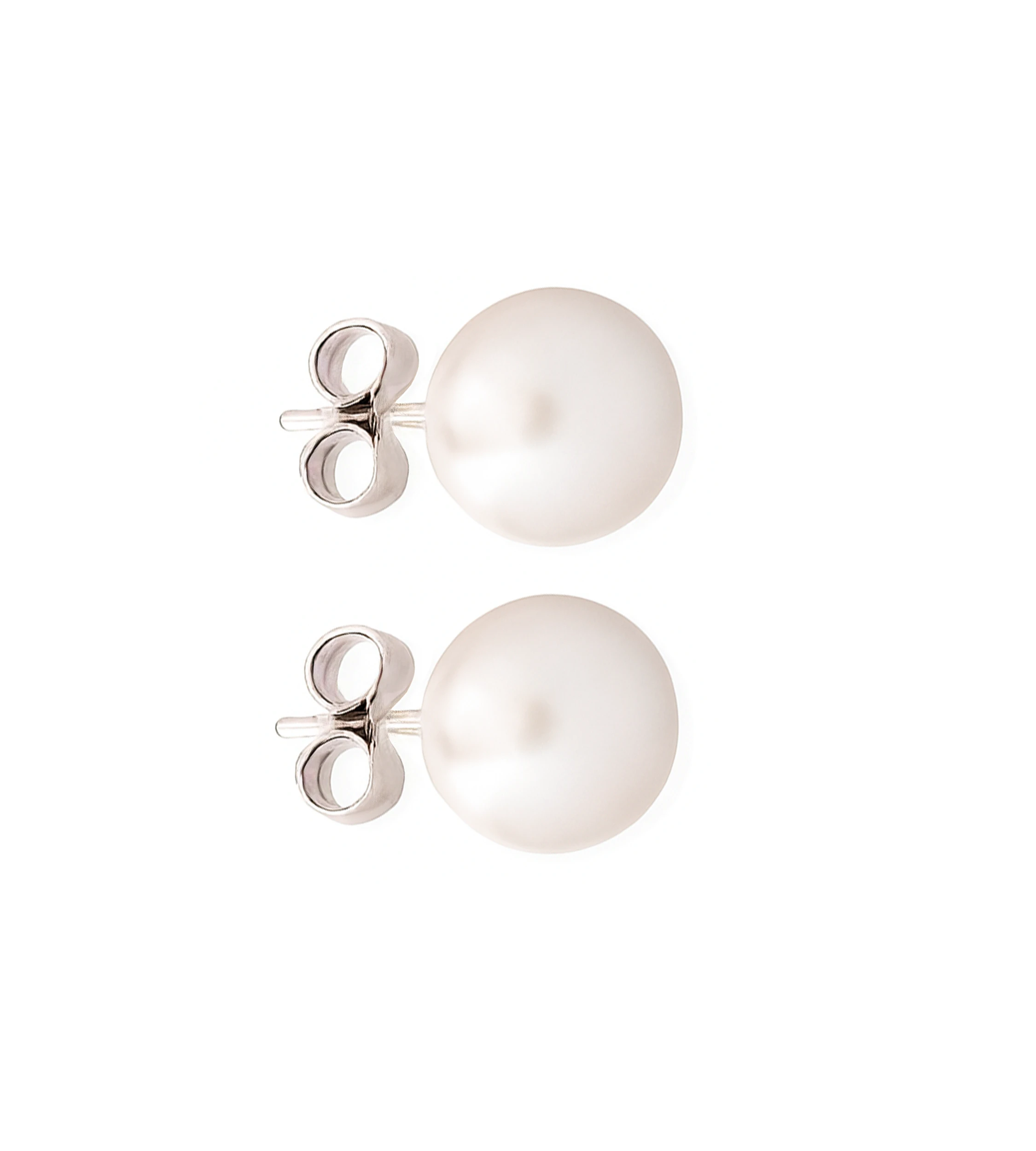 Kolczyki srebrne sztyfty z perła