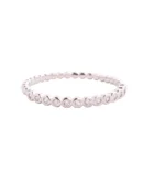 Srebrny pierścionek z kuleczek z cyrkoniami