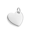 Zawieszka serduszko srebrne