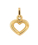 Złoty wisiorek serce zloto 585