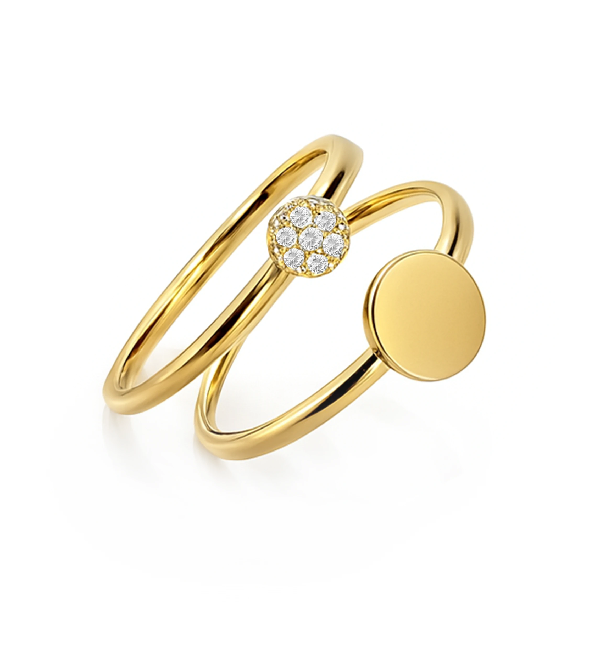 Zestaw pierścionków - swa pierścionki osobno