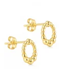 Pozłacane kolczyki sztyfty