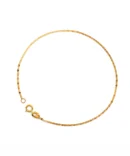 Złota bransoletka Gucci płaska 585 – packshot na białym tle